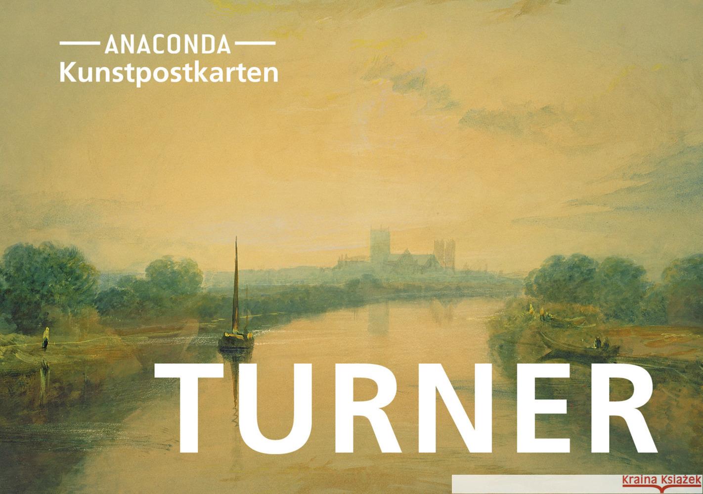 Postkarten-Set William Turner  9783730612231 Anaconda - książka