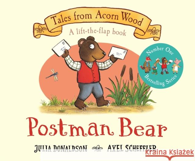 Postman Bear: A Lift-the-flap Story Julia Donaldson 9781529023534 Pan Macmillan - książka