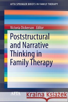 Poststructural and Narrative Thinking in Family Therapy Victoria C. Dickerson 9783319314884 Springer - książka