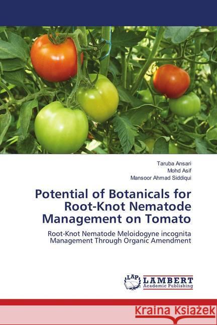 Potential of Botanicals for Root-Knot Nematode Management on Tomato : Root-Knot Nematode Meloidogyne incognita Management Through Organic Amendment Ansari, Taruba; Asif, Mohd; Siddiqui, Mansoor Ahmad 9783659910920 LAP Lambert Academic Publishing - książka