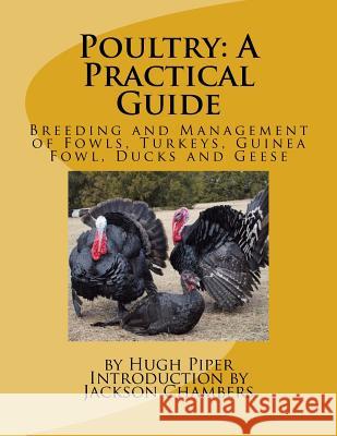 Poultry: A Practical Guide: Breeding and Management of Fowls, Turkeys, Guinea Fowl, Ducks and Geese Hugh Piper Jackson Chambers 9781540388421 Createspace Independent Publishing Platform - książka