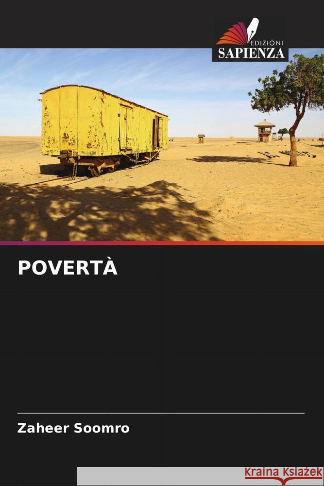 POVERTÀ Soomro, Zaheer 9786205043011 Edizioni Sapienza - książka