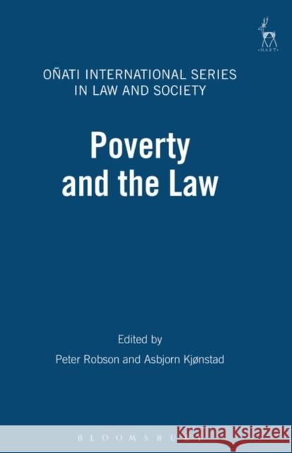 Poverty and the Law Peter Robson Asbjorn Kjonstad 9781841131900 Hart Publishing (UK) - książka