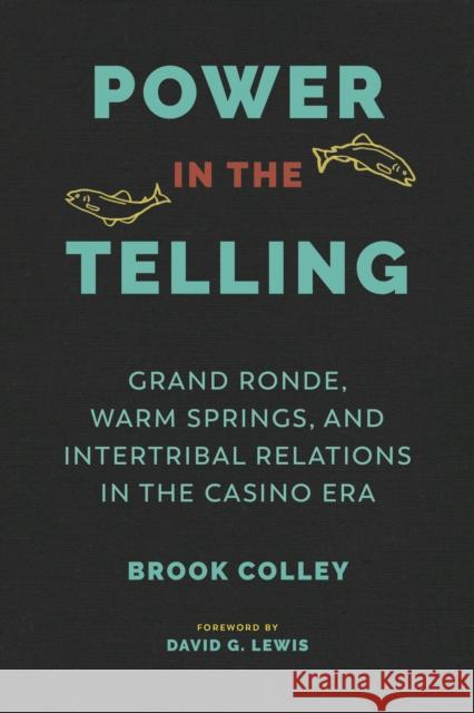 Power in the Telling: Grand Ronde, Warm Springs, and Intertribal Relations in the Casino Era Brook Colley David G. Lewis 9780295743356 University of Washington Press - książka