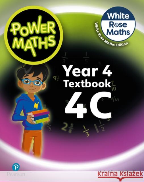 Power Maths 2nd Edition Textbook 4C Josh Lury 9781292419565 Pearson Education Limited - książka