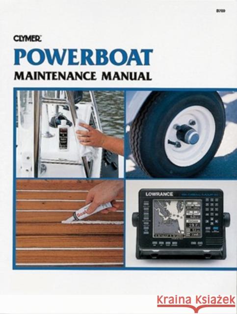 Powerboat Maintenance Clymer 9780892876549 Clymer Publishing - książka