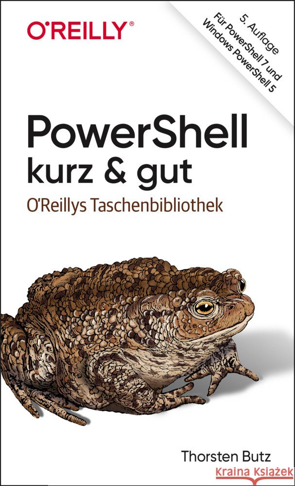 PowerShell - kurz & gut Butz, Thorsten 9783960091455 dpunkt - książka
