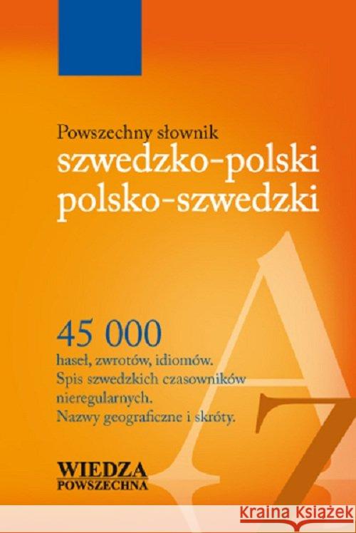 Powszechny słownik szwedzko-polski polsko-szwedzki Leonard Paul 9788363556877 Wiedza Powszechna - książka
