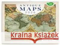 Poznámkový kalendář Staré mapy 2026  8595689356620 Presco Group - książka