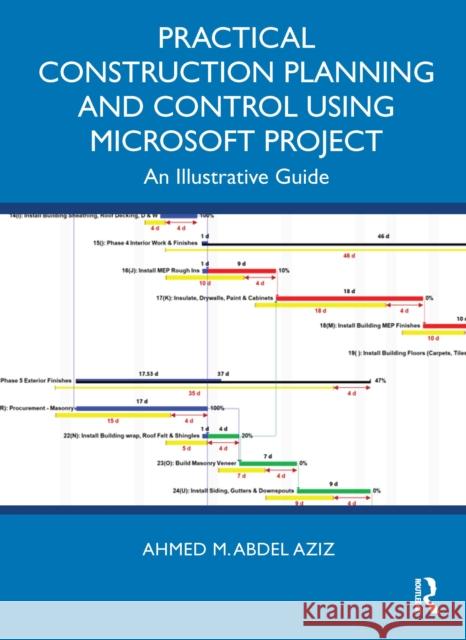 Practical Construction Planning and Control Using Microsoft Project: An Illustrative Guide Ahmed M. Abdel Aziz 9781032791142 Routledge - książka