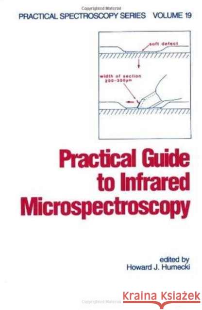 Practical Guide to Infrared Microspectroscopy Howard J. Humecki Humecki J. Humecki 9780824794491 CRC - książka