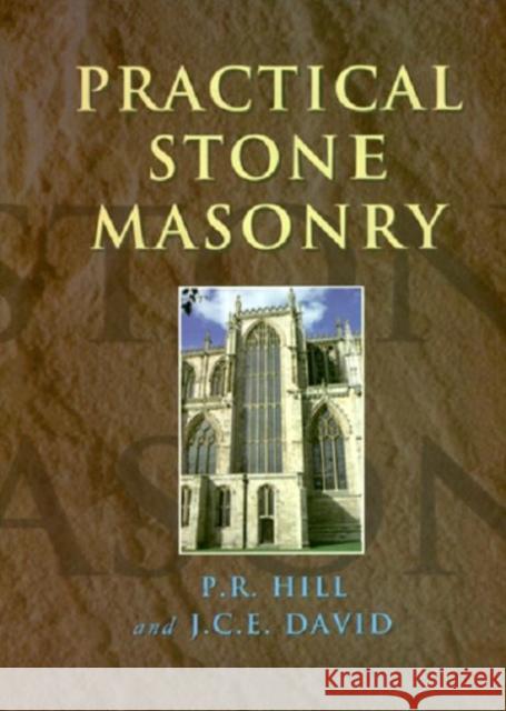 Practical Stone Masonry John C E David 9781873394144  - książka