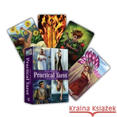 Practical Tarot: A 78-Card Deck & Guidebook Lisa Kessler 9781582709406 Beyond Words - książka