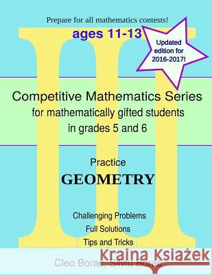 Practice Geometry: Level 3 (ages 11 to 13) Borac, Silviu 9780692517611 Goods of the Mind, LLC - książka