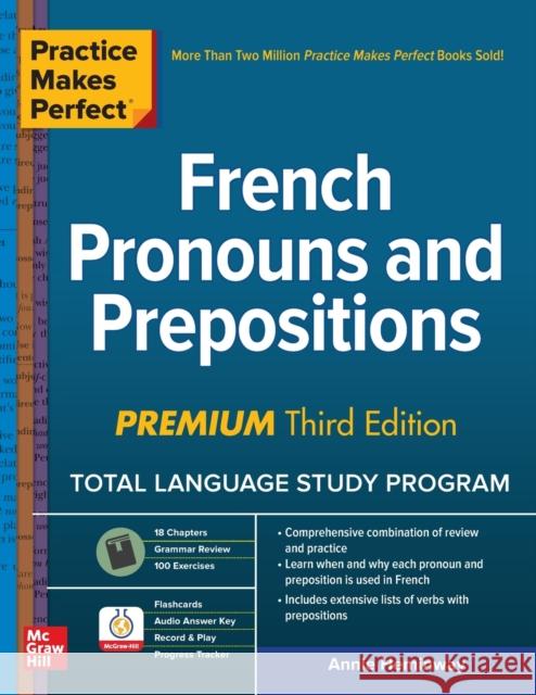 Practice Makes Perfect: French Pronouns and Prepositions, Premium Third Edition Annie Heminway 9781260453416 McGraw-Hill Education - książka