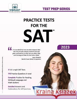 Practice Tests For The SAT Vibrant Publishers 9781636510873 Vibrant Publishers - książka