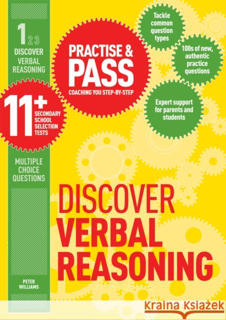 Practise & Pass 11+ Level One: Discover Verbal Reasoning: For Gl Assessment Peter Williams 9781844552559 Trotman Indigo Publishing Limited - książka