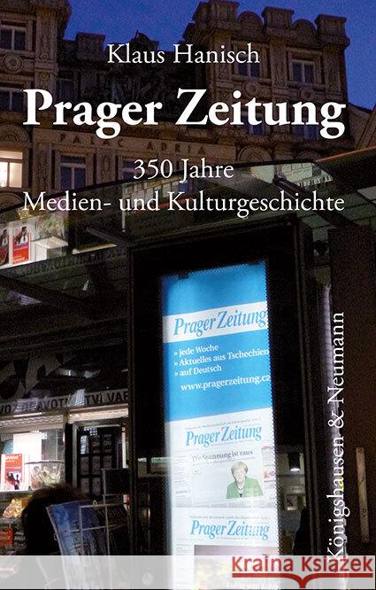 Prager Zeitung Hanisch, Klaus 9783826085109 Königshausen & Neumann - książka