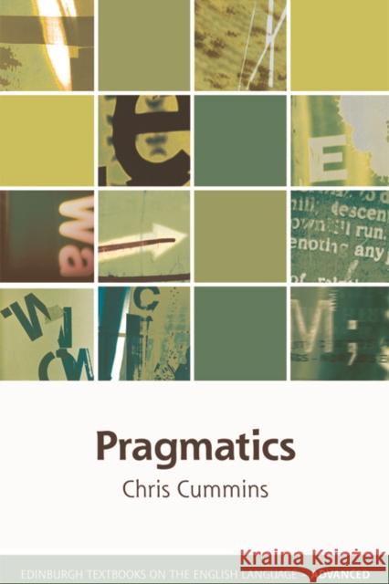 Pragmatics Chris Cummins 9781474440028 Edinburgh University Press - książka