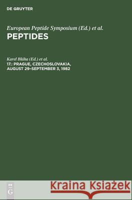 Prague, Czechoslovakia, August 29-September 3, 1982 Bláha, Karel 9783110095746 De Gruyter - książka