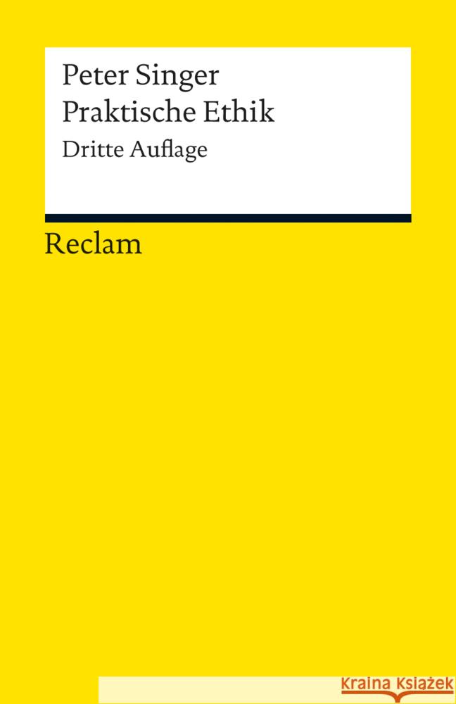 Praktische Ethik Singer, Peter 9783150189191 Reclam, Ditzingen - książka