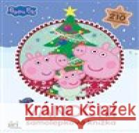 Prasátko Peppa - Vánoční samolepková knížka  8595593844442 Jiri models - książka