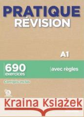 Pratique Revision A1 podręcznik + klucz Fanny Vittet 9782090389944 CLE International - książka