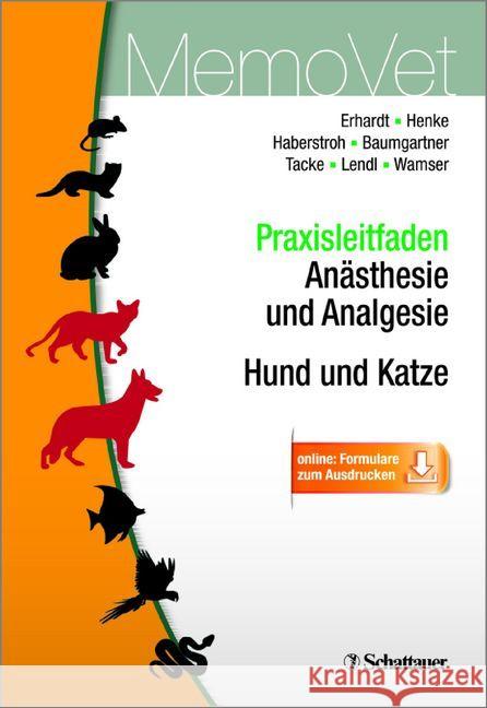 Praxisleitfaden Anästhesie und Analgesie - Hund und Katze  9783794529445 Schattauer - książka