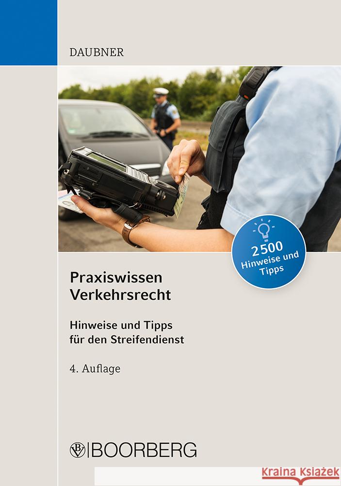 Praxiswissen Verkehrsrecht Daubner, Robert 9783415072299 Boorberg - książka