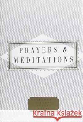 Prayers And Meditations Peter Washington 9781857157253  - książka