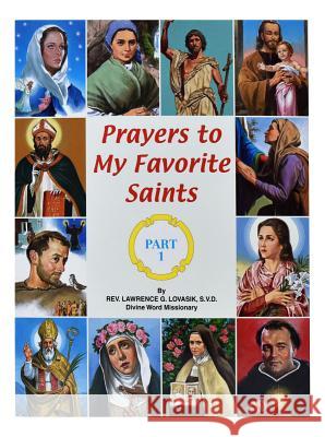 Prayers to My Favorite Saints (Part 1) Catholic Book Publishing Co 9780899425245 Catholic Book Publishing Company - książka