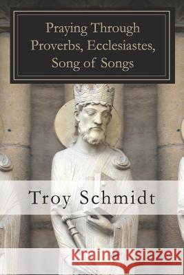 Praying Through Proverbs, Ecclesiastes, Song of Songs Troy Schmidt 9781093157130 Independently Published - książka