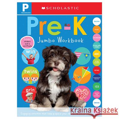 Pre-K Jumbo Workbook: Scholastic Early Learners (Jumbo Workbook) Scholastic 9781338292152 Cartwheel Books - książka