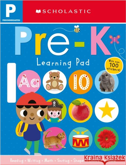 Pre-K Learning Pad: Scholastic Early Learners (Learning Pad) Scholastic 9781338714302 Cartwheel Books - książka