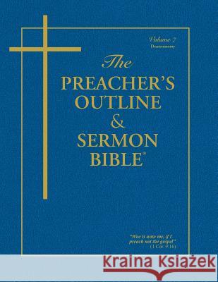 Preacher's Outline & Sermon Bible-KJV-Deuteronomy Leadership Ministries Worldwide 9781574071467 Leadership Ministries Worldwide - książka