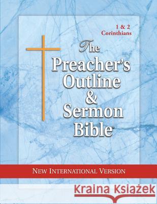 Preacher's Outline & Sermon Bible-NIV-1 & 2 Corinthians Leadership Ministries Worldwide 9781574070835 Leadership Ministries Worldwide - książka