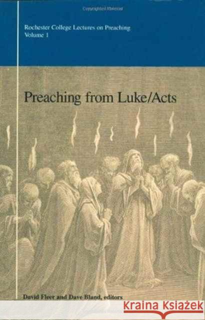 Preaching from Luke/Acts David Fleer Dave Bland  9780891121350 Leafwood Publishers & Acu Press - książka