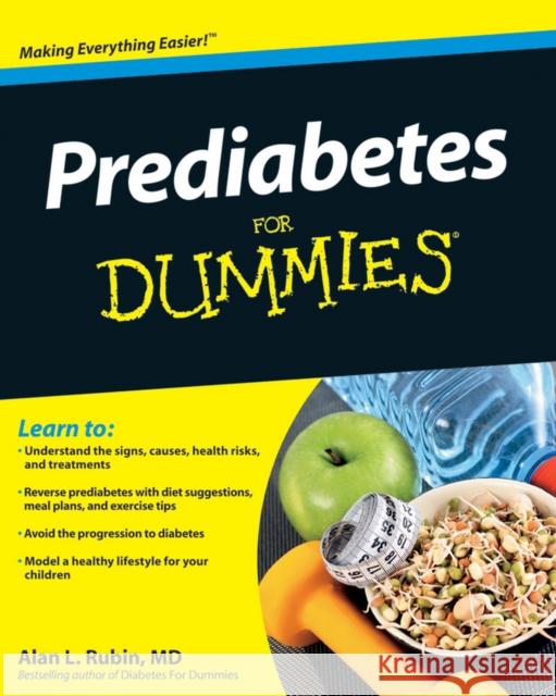 Prediabetes For Dummies Alan L. Rubin 9780470523018  - książka