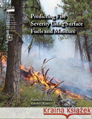 Predicting Fire Severity Using Surface Fuels and Moisture Sikkink 9781507666852 Createspace - książka