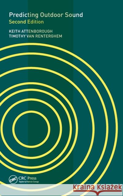 Predicting Outdoor Sound Keith Attenborough Timothy Va 9781498740074 CRC Press - książka