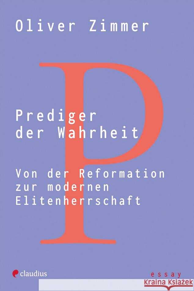 Prediger der Wahrheit Zimmer, Oliver 9783532628966 Claudius - książka