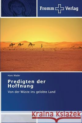 Predigten der Hoffnung Mader, Hans 9783841605368 Fromm Verlag - książka