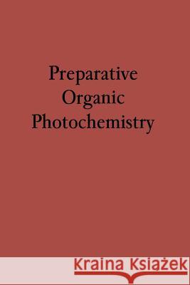 Preparative Organic Photochemistry  9783642879203 Springer - książka