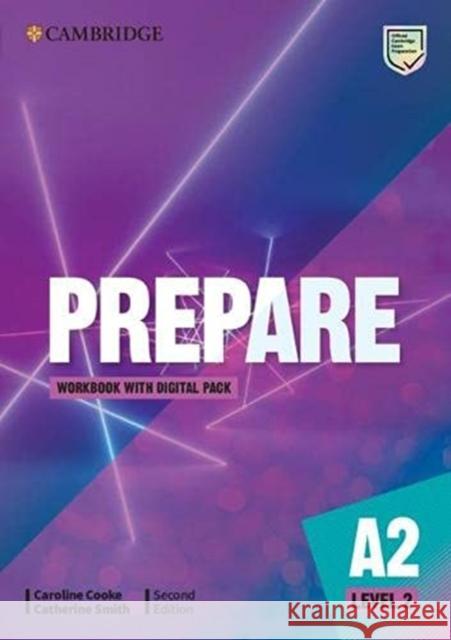 Prepare Level 2 Workbook with Digital Pack Caroline Cooke Catherine Smith  9781009023078 Cambridge University Press - książka