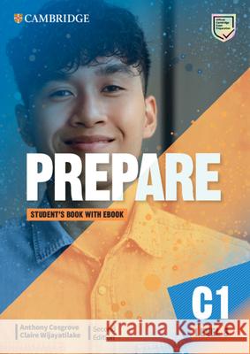 Prepare Level 8 Student's Book with eBook Anthony Cosgrove Claire Wijayatilake  9781108913331 Cambridge University Press - książka
