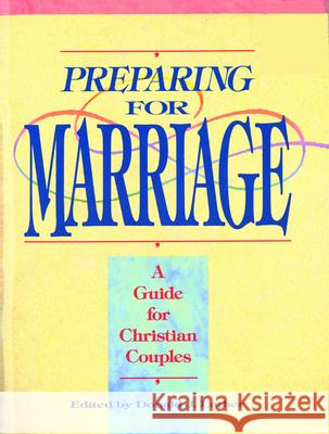 Preparing for Marriage Luther, Donald J. 9780806625690 Augsburg Fortress Publishers - książka