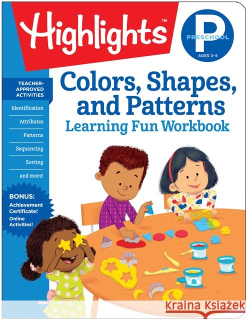 Preschool Colors, Shapes, and Patterns Highlights Learning 9781684372829 Highlights Learning - książka