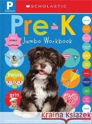 Preschool Jumbo Workbook: Scholastic Early Learners (Jumbo Workbook) Scholastic 9781339010052 Cartwheel Books - książka