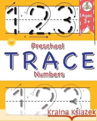 Preschool Trace Numbers Gabriel Bachheimer 9781006178061 Blurb - książka