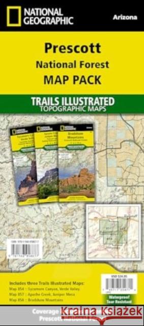 Prescott National Forest [Map Pack Bundle] National Geographic Maps 9781566958677 National Geographic Maps - książka